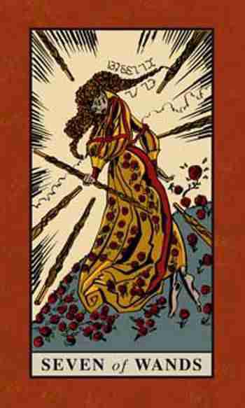 The Seven of Wands