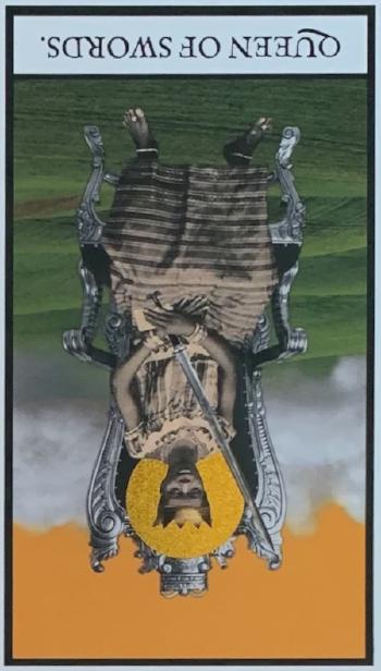 The Queen of Swords, reversed