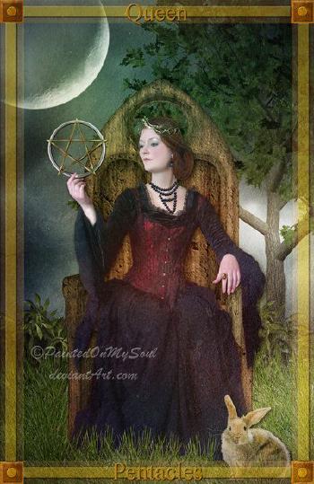 The Queen of Pentacles