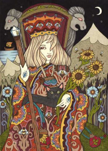 The Queen of Wands