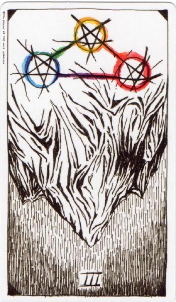 The Three of Pentacles, reversed