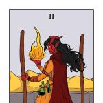 The Two of Wands