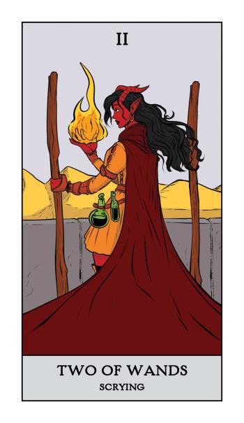 The Two of Wands