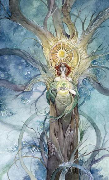 The Queen of Pentacles