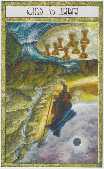 The Eight of Cups, reversed