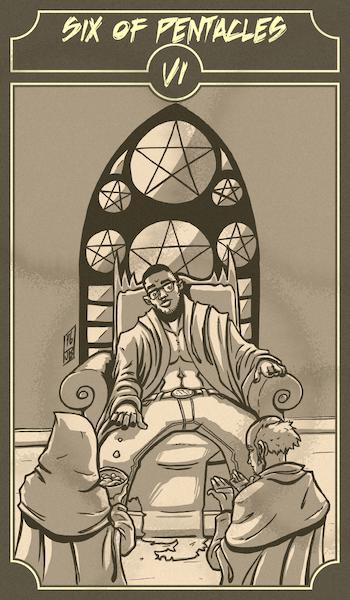 The Six of Pentacles