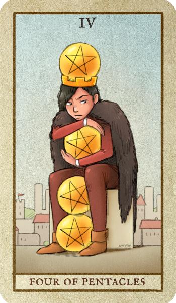 The Four of Pentacles